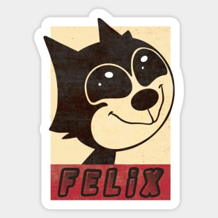 Felix's Funny Face Sticker